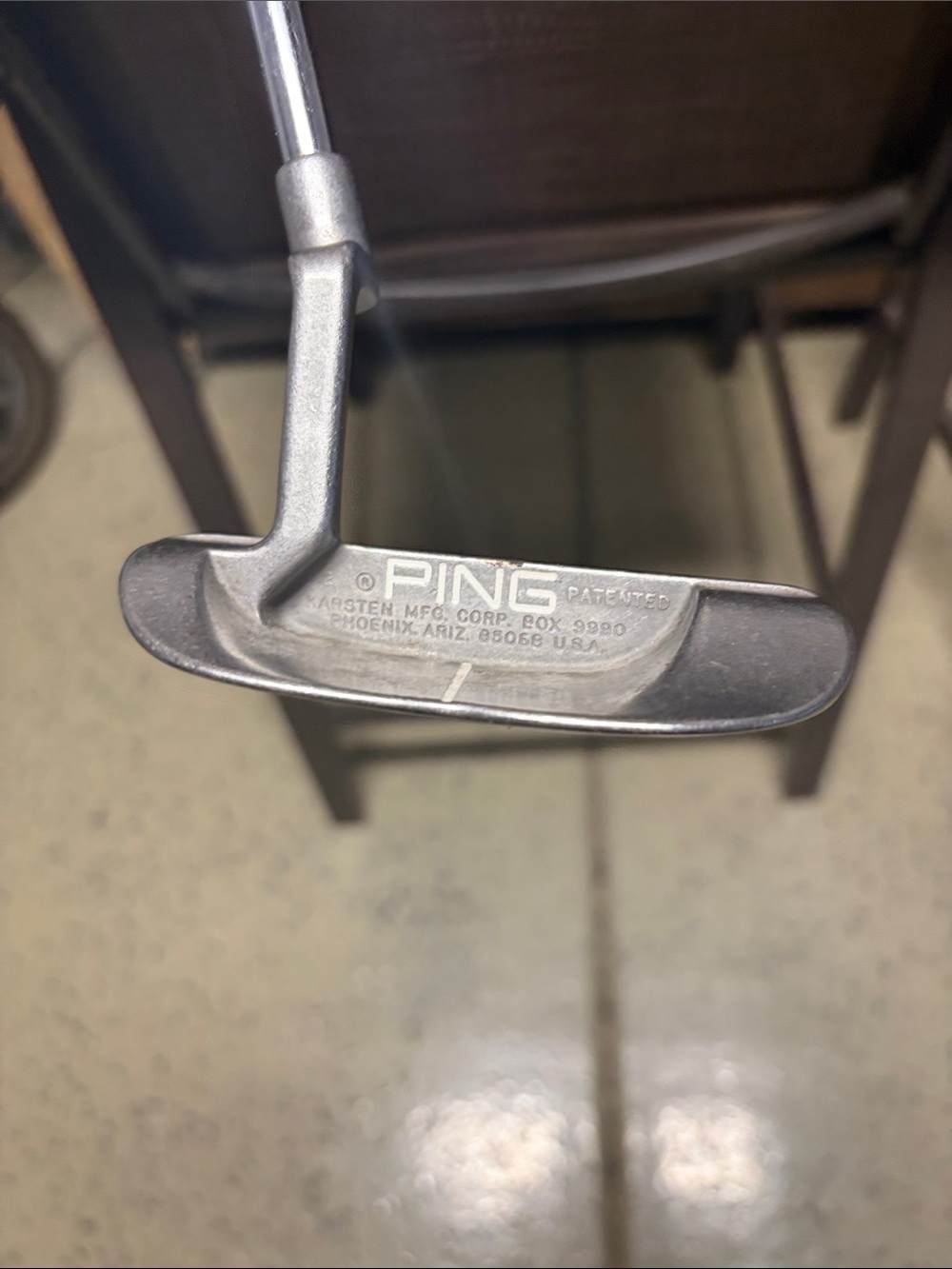 PING B60 Silver Finish Blade Putter Great Feel